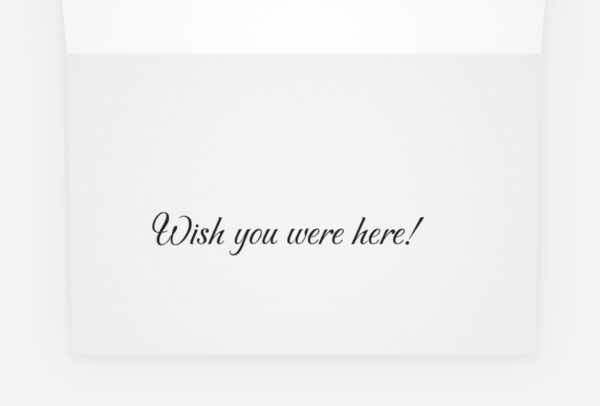 Wish You Were Here! - Single Card - Image 2